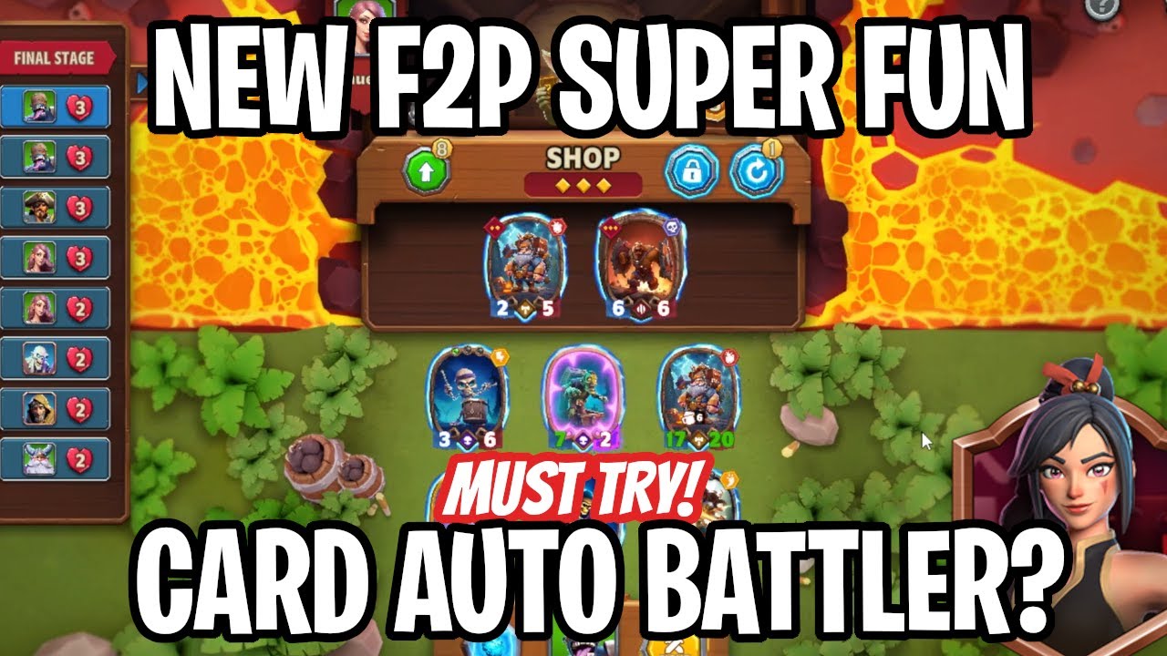 New INSANELY Fun Auto-Battler Card Game! [Arcane Rush]