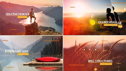 Modern Clean Slide | After Efects Project Files - Videohive template