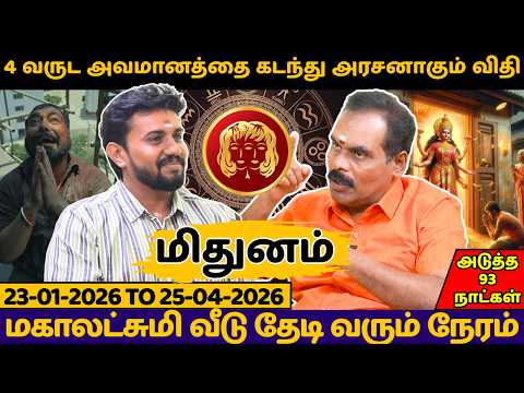 மிதுனம் 4 வருட அவமானத்தை கடந்து அரசனாகும் விதி | Mithunam | rasipalan | jothidam | Mithuna rasi