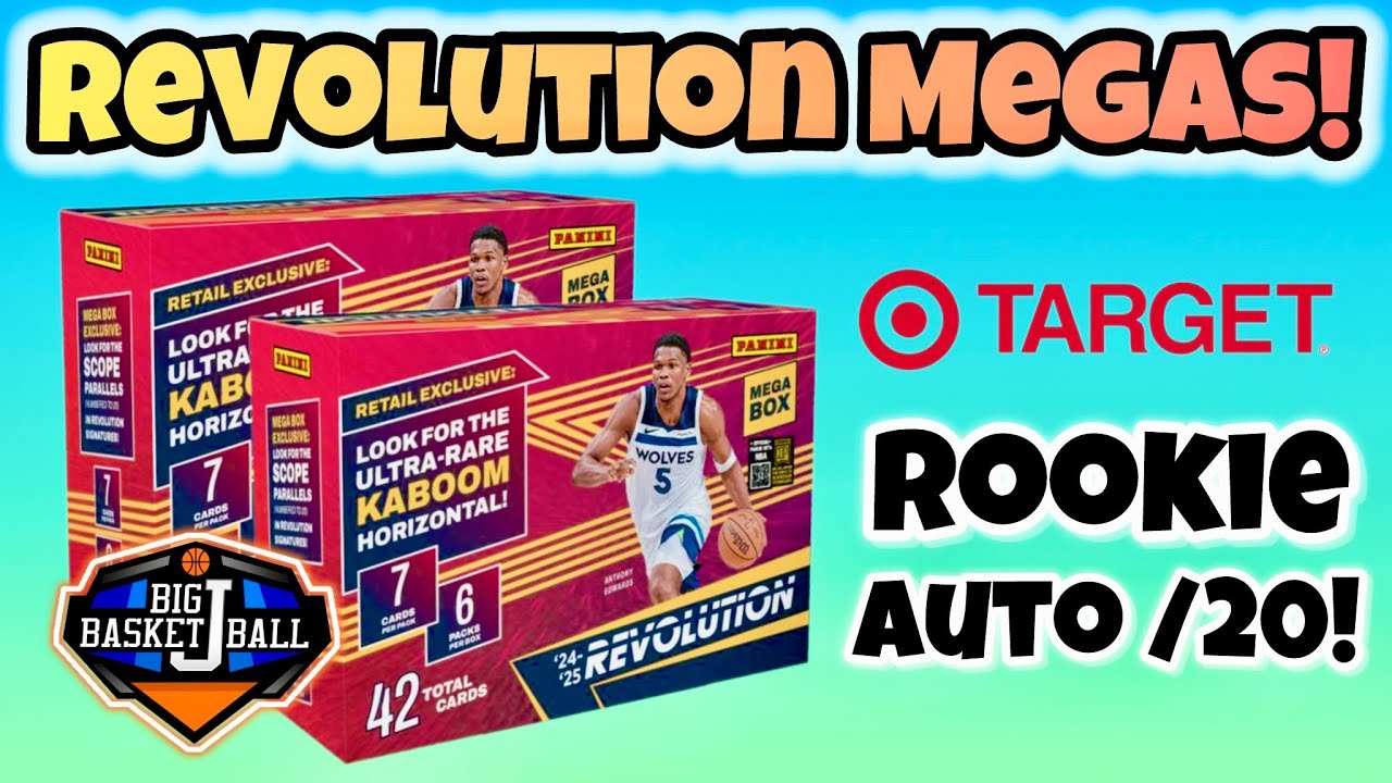 FIRST LOOK!* 2024-25 Panini Revolution Basketball TARGET Mega Box 