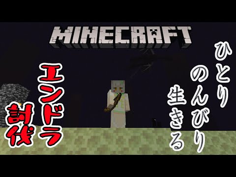 【マイクラ Minecraft　#27】エンドラ討伐戦！ Battle to defeat Ender Dragon!【 Japanese Vtuber／あんのん ／unknown 】