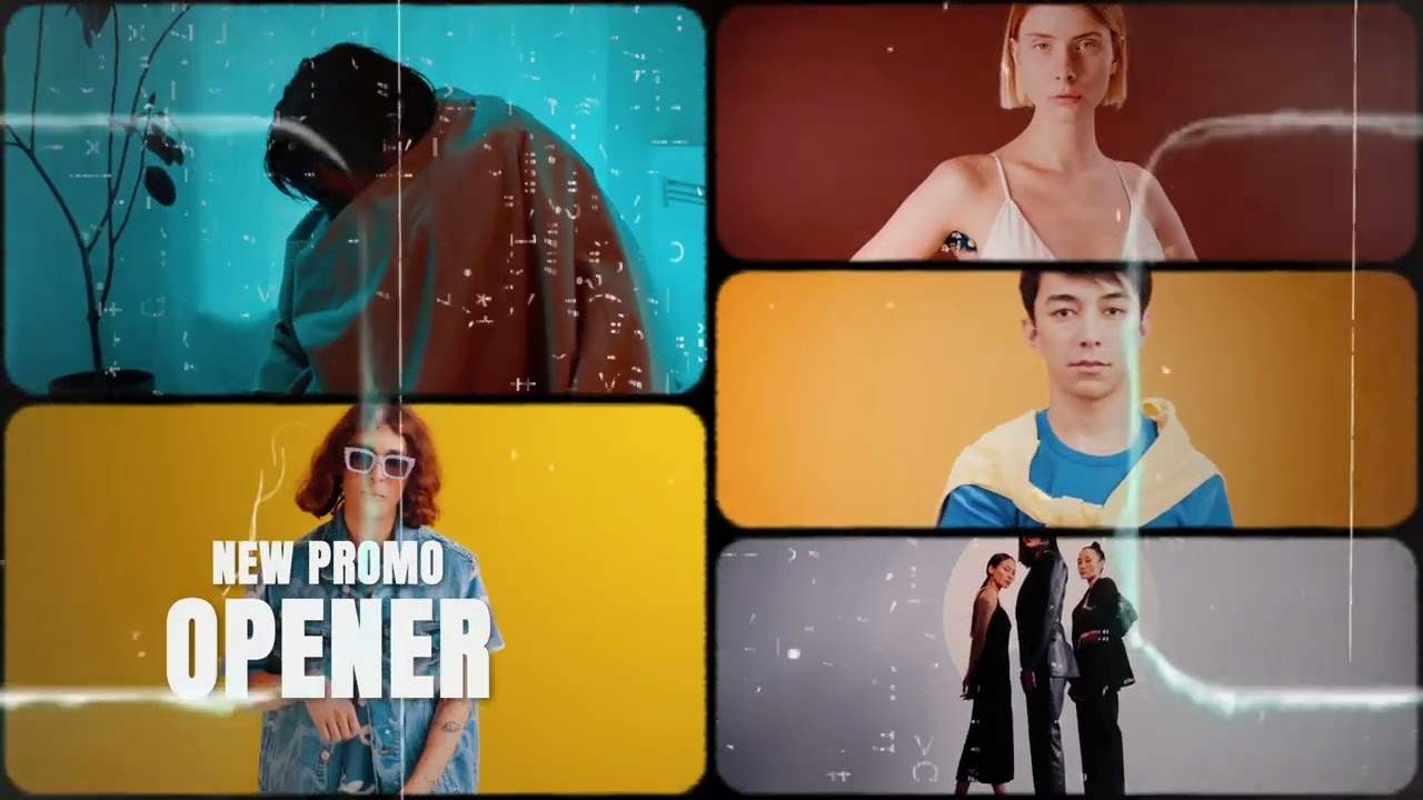 Grunge Split Opener - Openers | After Effect Template