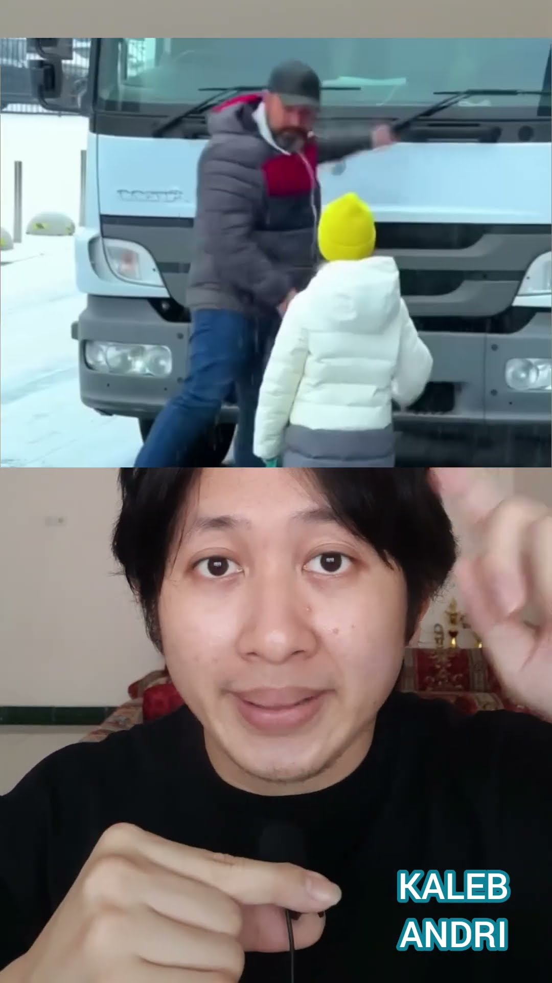 GADIS INI PECAHIN KACA MOBIL TRUK PAKAI TAS, TERNYATA... | Kaleb Andri #shorts #storytime