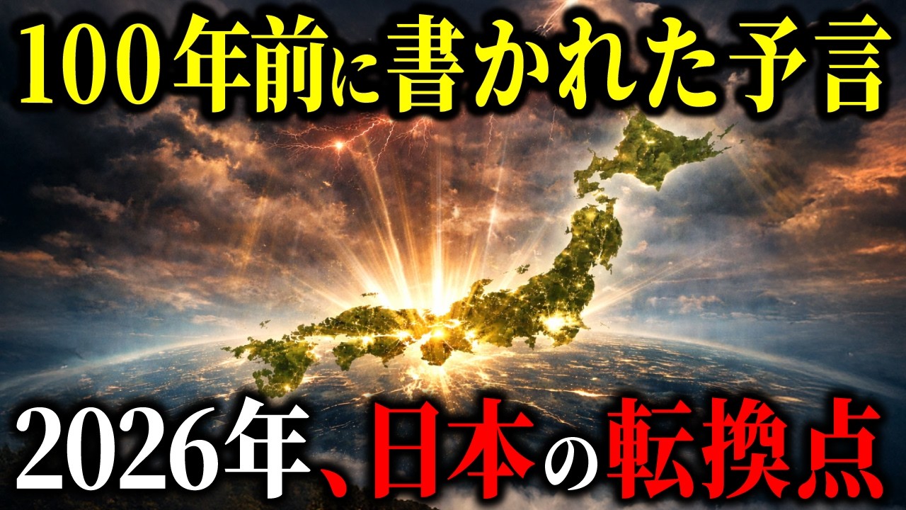 【2026年 日本】次の指導者は決まっていた──100年前の予言が示す“未来の設計図”【都市伝説 ミステリー】