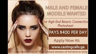 Casting Model Paid Model Casting Job In The United States