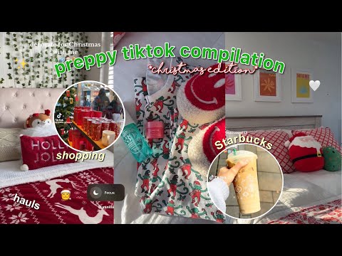 Preppy Christmas TikTok Compilation, 4 Days!