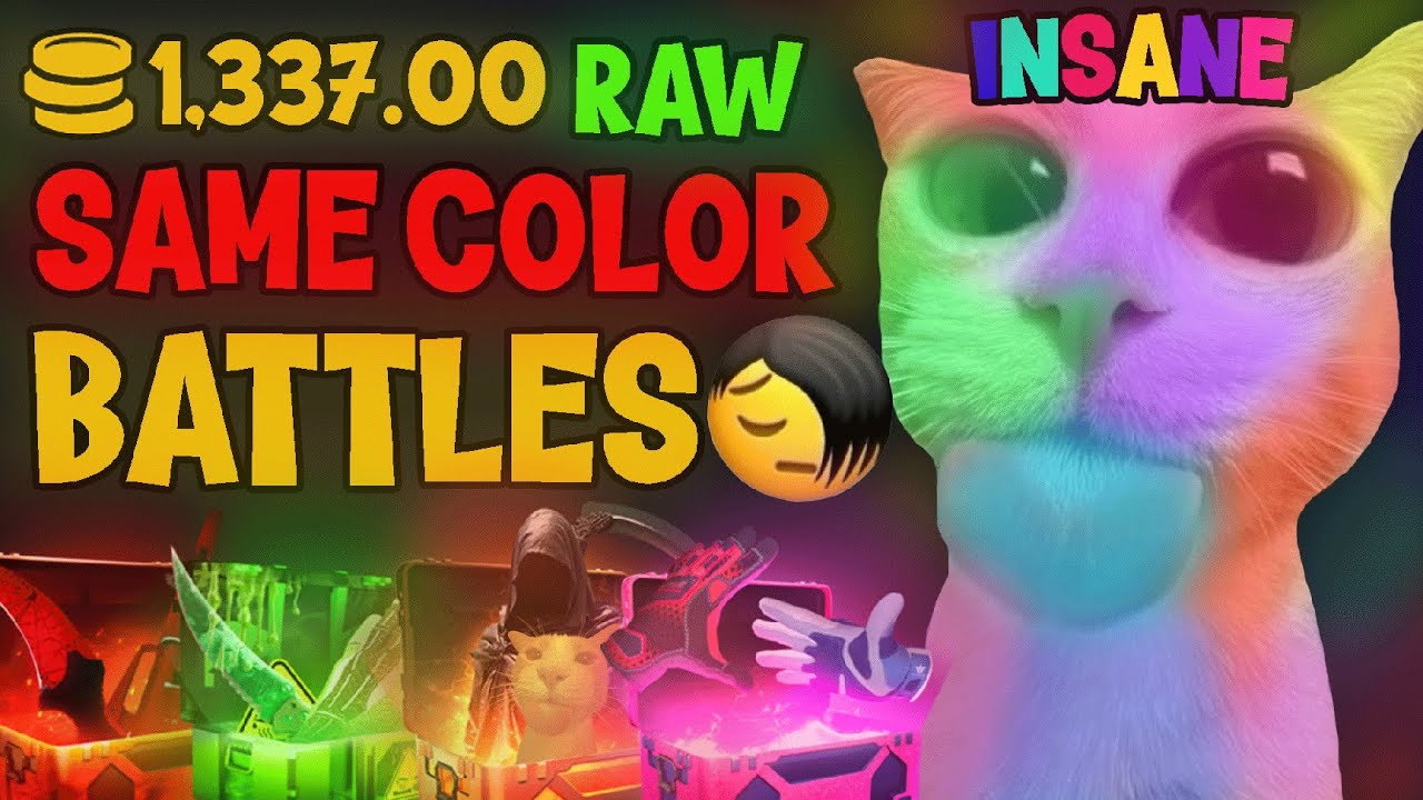 Same COLOR Battles only on CSGOEmpire (RAW)