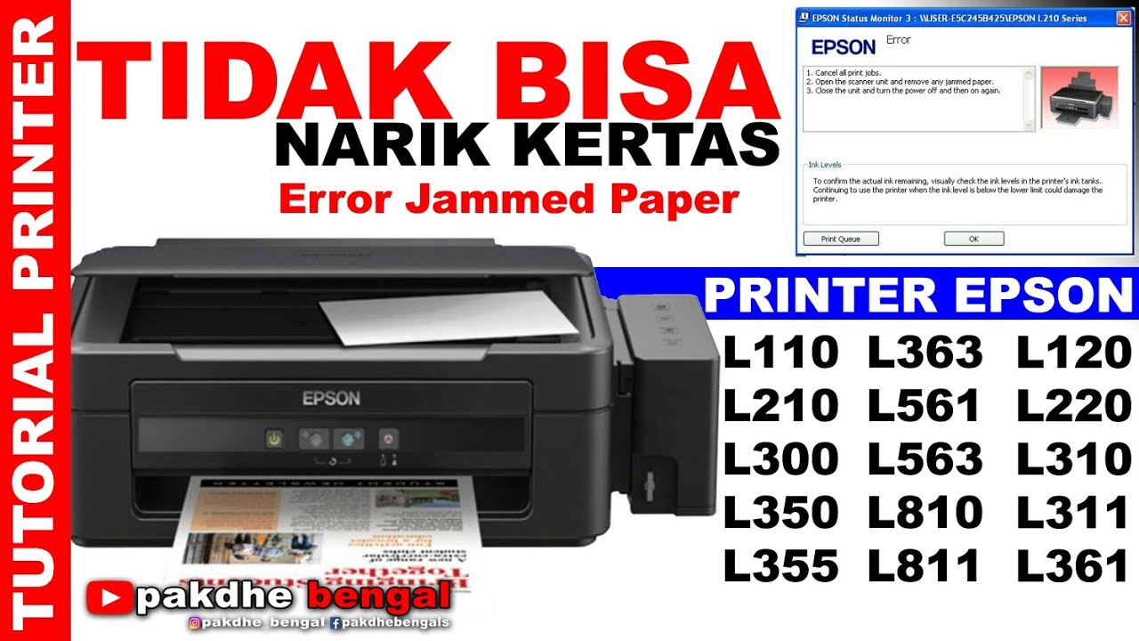 epson l210 error printing epson l210 error printing