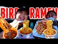 BIRRIA RAMEN + BIRRIA TACOS + SHRIMP FRIES MUKBANG 먹방 EATING SHOW! (NEW MEXICAN RESTAURANT) *YUM*