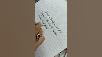 Best Sharp edge handwriting #handwriting