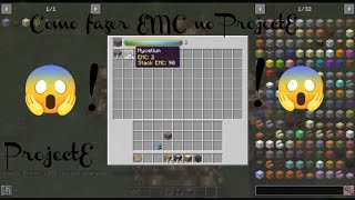 Farm de EMC eficiente e fácil e rapido no projectE 🤩 ! Minecraft 1.12.2 !