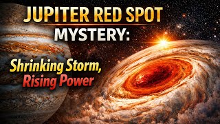 Jupiter Red Spot Mystery: Shrinking Storm, Rising Power