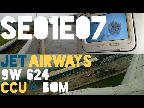KOLKATA TO MUMBAI ON JET AIRWAYS | 9W 624 | KOLKATA VLOG | FLIGHT VLOG ...
