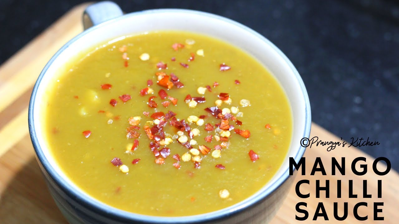 Mango Chili Sauce How to make Sweet Mango Chilli Sauce Odia YouTube