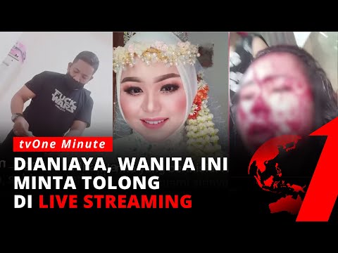 Minta Tolong di Live Streaming, Lantaran Dianiaya Suaminya di Makassar | tvOne Minute