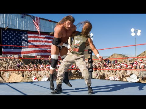 Shawn Michaels battles Triple H in Boot Camp Match: Raw, Dec. 19, 2005