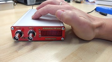 AT2380 DIY digital stepped attenuator . Introduction Part 1/2