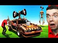 Stealing SIREN HEAD CARS In GTA 5 (Secretly)