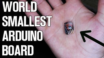 SMALLDUINO - World Smallest Arduino Compatible Board DIY