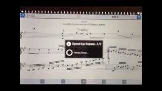 Practice Player Live Midi - playing Mozart Violin Concert 5 Cadenza with custom soundfont screenshot 3