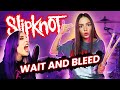 Slipknot - Wait and Bleed - Drum &amp; Vocal Cover by Kristina Rybalchenko and Kasey Karlsen