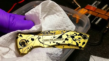 Transform Metal Permanently With Nail Polish - DIY Titanium Anodizing