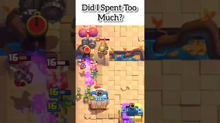 Did I Spent Too Much π€ #clashroyale #supercell #aaryankelvin #7x7 #usa #gugugaga #catmemes