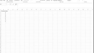 Saving an Excel File for JASP