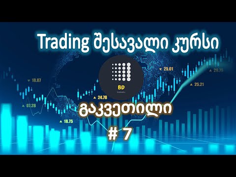 Trading შესავალი კურსი - გაკვეთილი #7 ( M და W პატერნები )