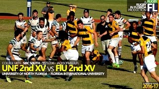 UNF 2nd XV vs FIU 2nd XV - 10.29.2016 - Full Game