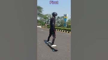 Pivot On A Skateboard/Longboard #shorts