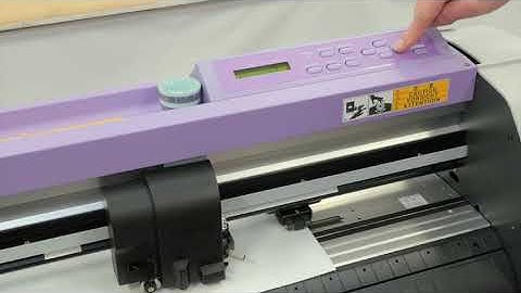 How to set your origin || Mimaki CG Plotter