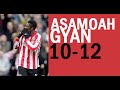 Asamoah gyan  sunderland goals