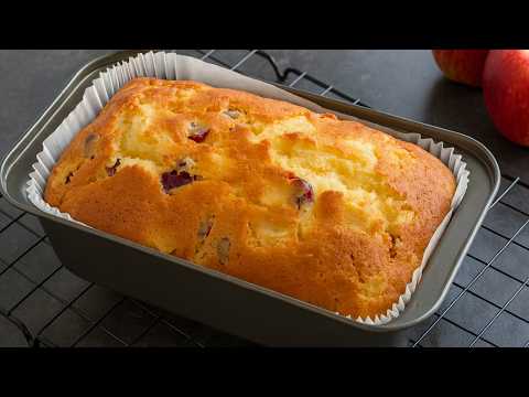 Most Delicious Apple Cranberry Cake that melts in your mouth! 🍎
