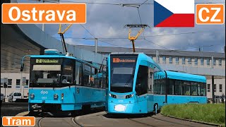 OSTRAVA TRAMS / Tramvaje v Ostravě 2020 [4K]