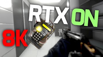 epic csgo edit unreal engine RTX ON in 8K de_elysion