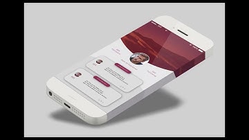 Mobile Apps UIUX Design  Adobe Illustrator CC 2017