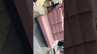 Luxurious sofa 🛋️ #5seter fiber sofa making