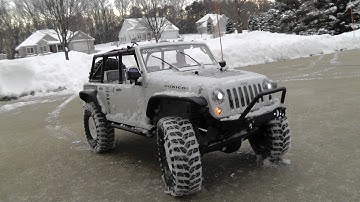 Axial SCX10 2012 Jeep Wrangler Rubicon Unlimited - Camera View