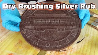 Silver Rub For Metallic Finish