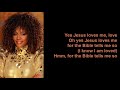 Jesus Loves Me by Whitney Houston (Lyrics)