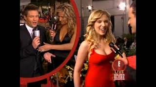 "When You Talk With Your Hand" | Scarlett Johansson | Golden Globe Awards