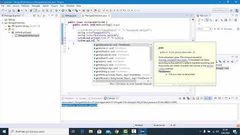 2)java ders notu 2-String ifadeler ve dört işlem