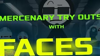 MERCENARY TRYOUTS WITH FACES| Origin animation:@alanbecker 