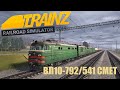 Trainz19  Поломал 2ВЛ10 СМЕТ с грузовым 5367т. 1440p
