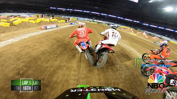 GoPro: Adam Cianciarulo | 2021 Monster Energy Supercross | Houston 1 | 450 Main Event Highlights