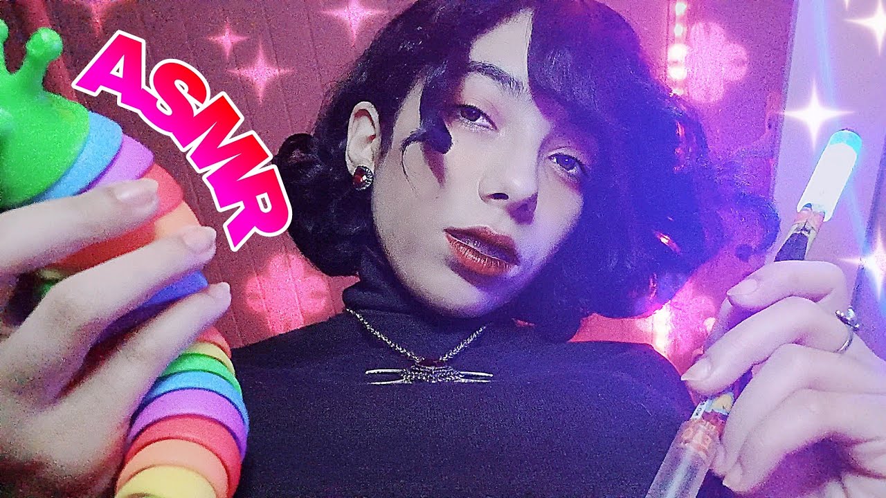 ASMR NAMORADA CUIDANDO DA SUA ANSIEDADE | ROLEPLAY