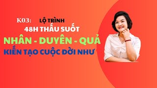 K03 - Video 5 - Lộ Trình 48h Thấu Suốt Nhân Duyên Qủa Kiến Tạo Cuộc Đời Như Ý | Phạm Thị Yến