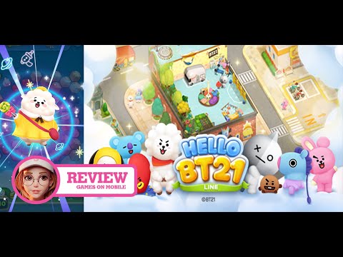 Review Game - Hello BT21 - trò chơi dành cho Army, dọn dẹp thị trấn cùng BTS nha.