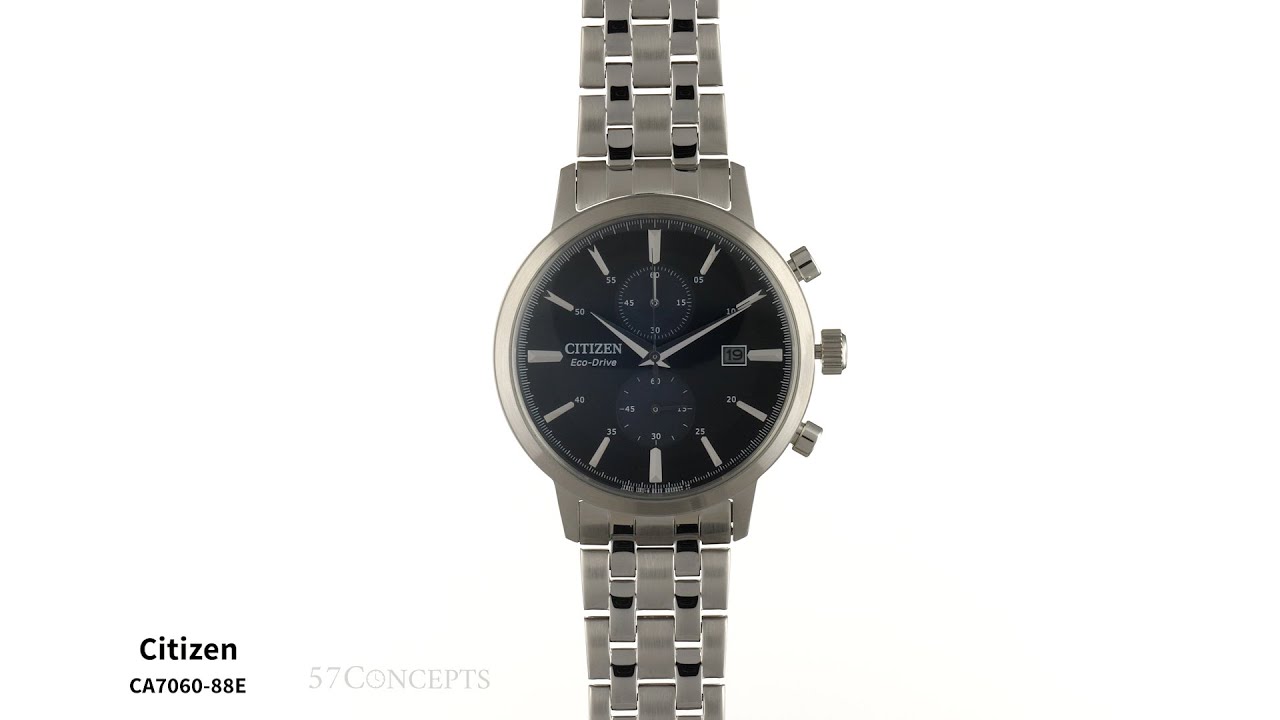 CA7060-88E Orologio Uomo Citizen Classic Crono Eco Drive